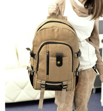 Men's Backpacks Canvas Backpack Student Bags