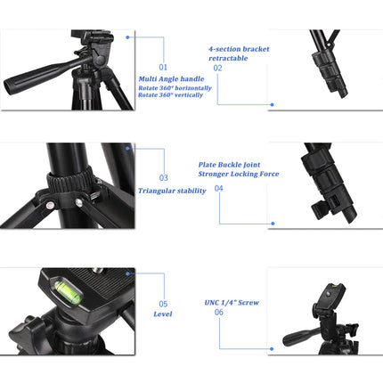 NA-3120 Phone Tripod Stand 40inch