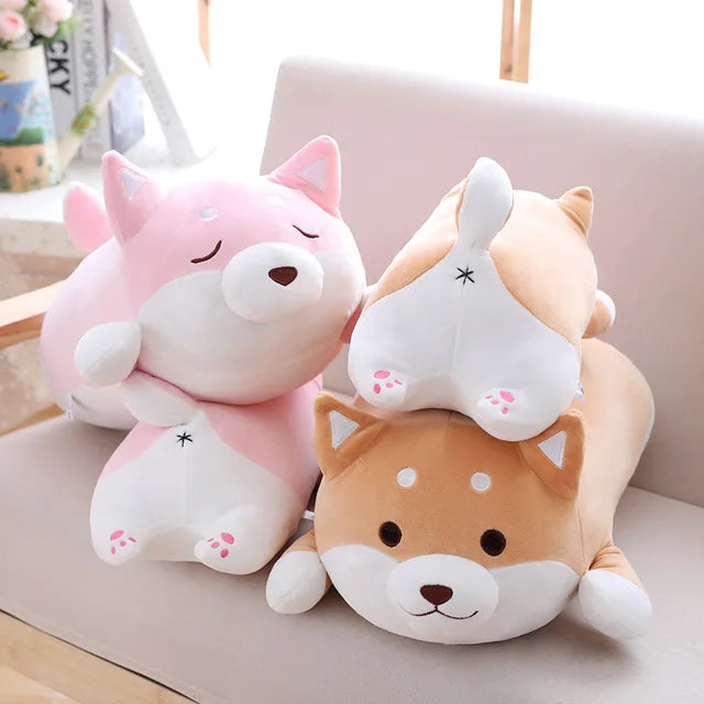 Cute Fat Shiba Inu Dog Plush Stuffed Toy