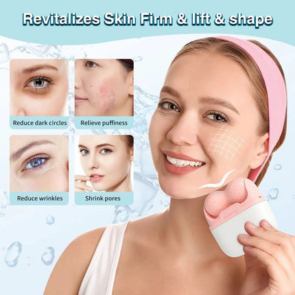 2-in-1 Face Sculpting Ice Roller