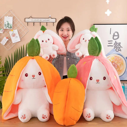 Creative Cute Doll Carrot Rabbit Plush Toy