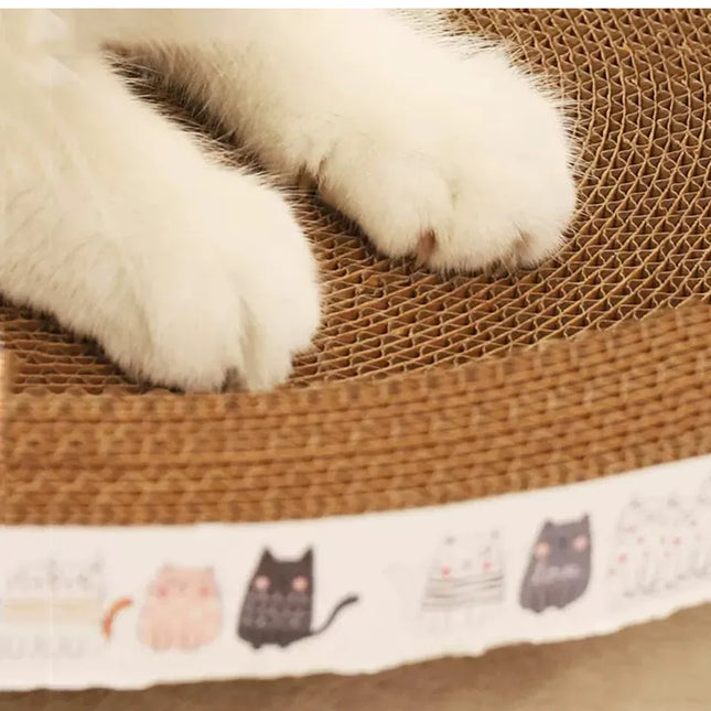 Cat Scratch Pad Bowl