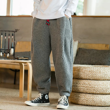 Men Winter Thicken Pants