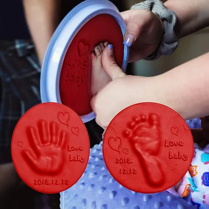 DIY Baby Handprint Slime