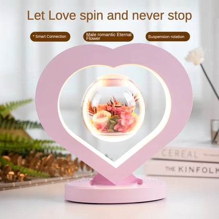 Heart Shaped Floating Table LED Night Light