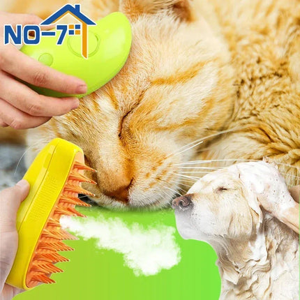 Cozy Rechargeable  Steamy Brush for Pets(Dogs and Cats)