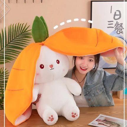 Creative Cute Doll Carrot Rabbit Plush Toy