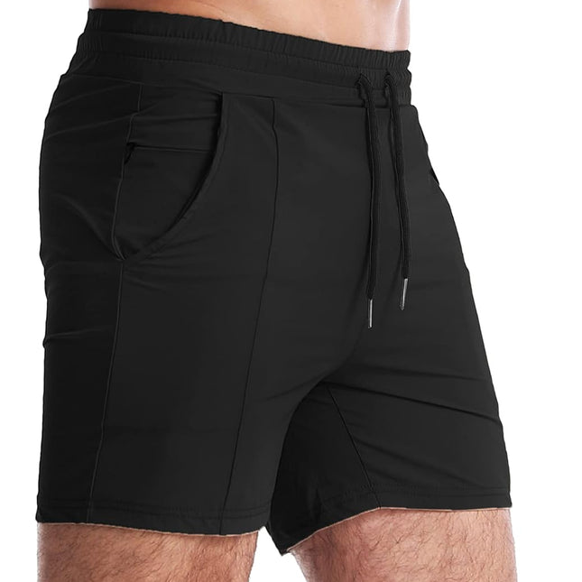 Men'S Athletic Gym Shorts Workout Short Shorts Running Shorts Bodybuilding Short